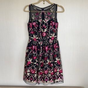 Anthropologie Embroidered Dress